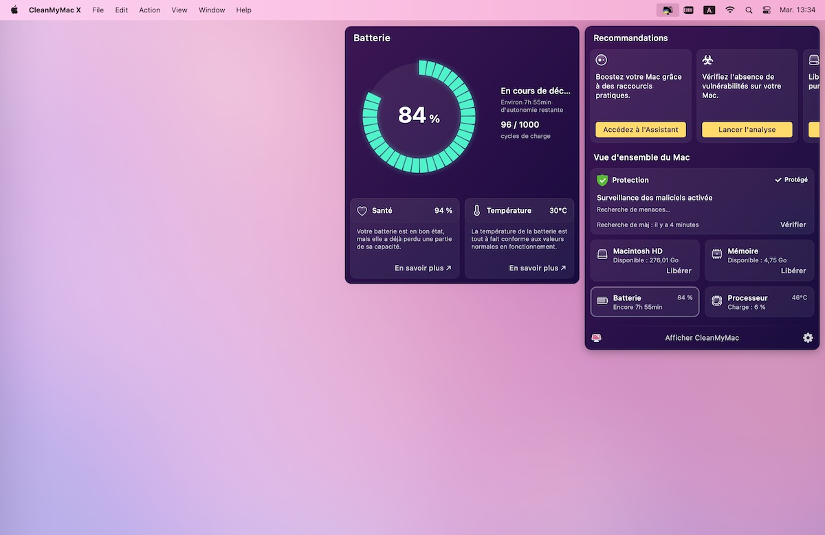cleanmymac X