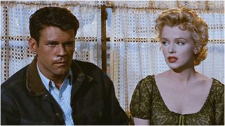 Marilyn Monroe and Don Murray in Bus Stop (1956)