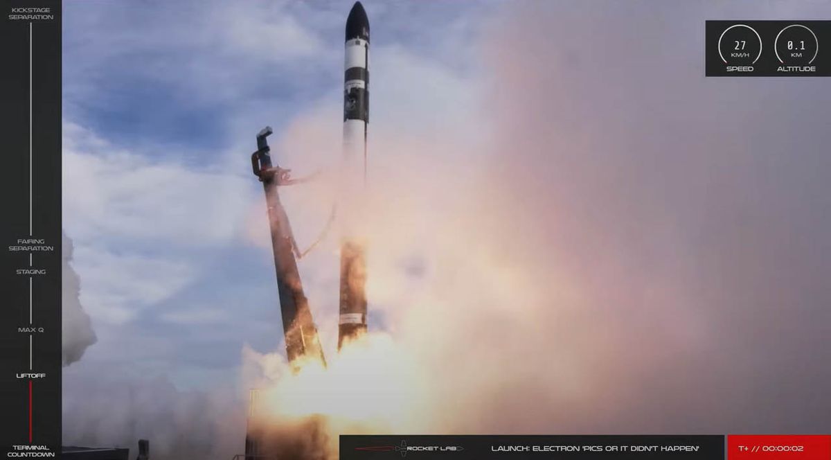 Rocket Lab Electron launch fails to reach orbit, 7 satellites lost