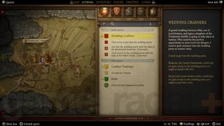 Kingdom Come Deliverance 2 Wedding Crashers quest menu get help from blacksmith or miller