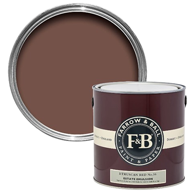 Farrow and ball etruscan red