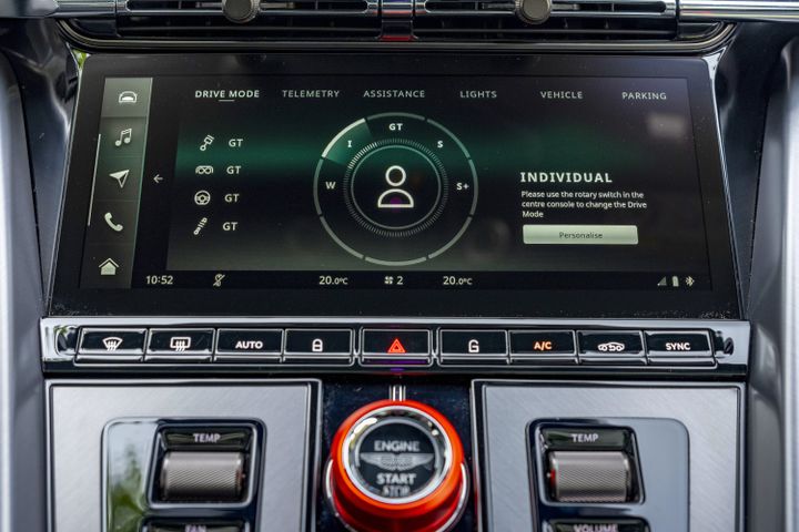Aston Martin DB12 S interior details