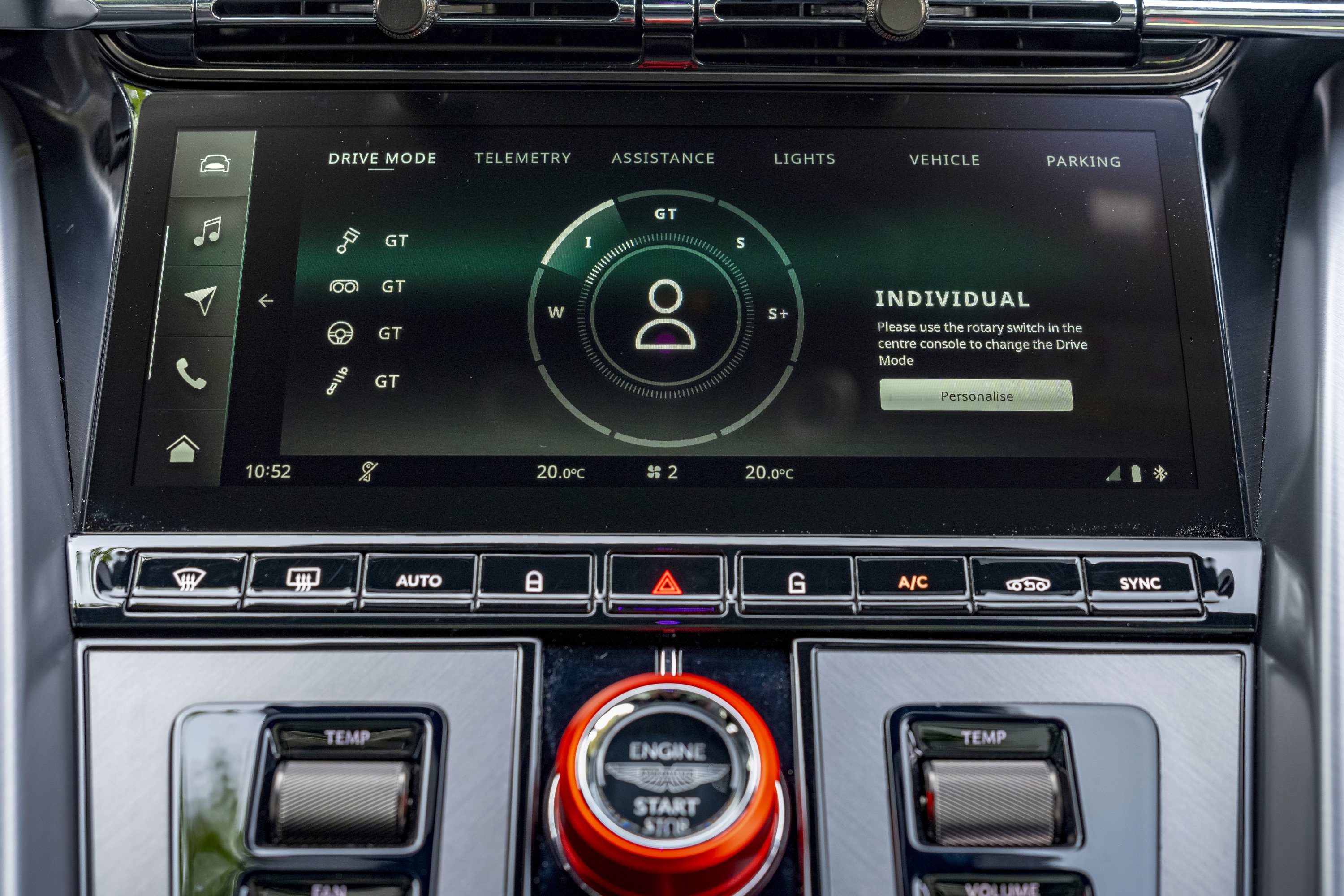 Aston Martin DB12 S interior details