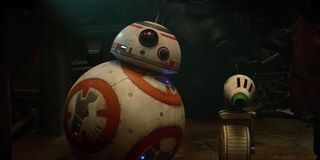 BB-8 and D/0 in Star Wars: The Rise of Skywalker