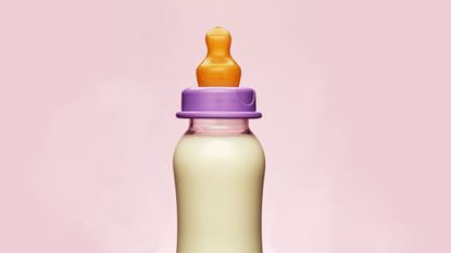 Product, Brown, Liquid, Bottle, Peach, Lavender, Tan, Violet, Beige, Glass bottle, 