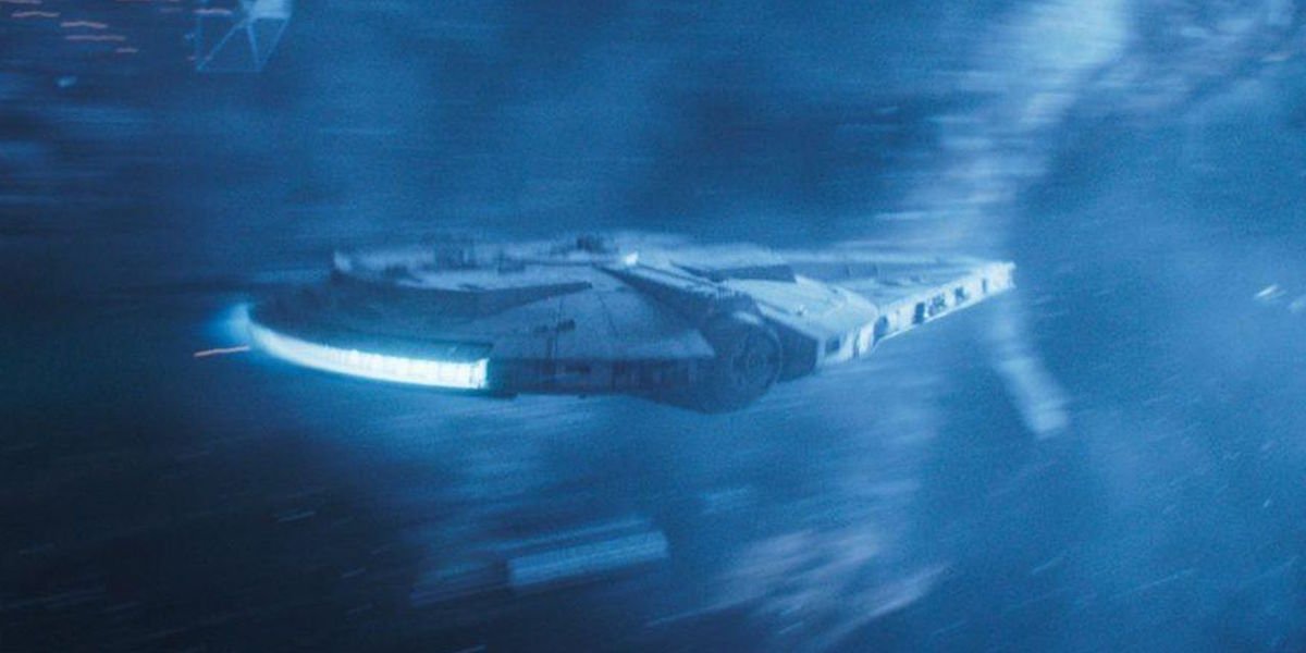 The Millennium Falcon in Solo: A Star Wars Story