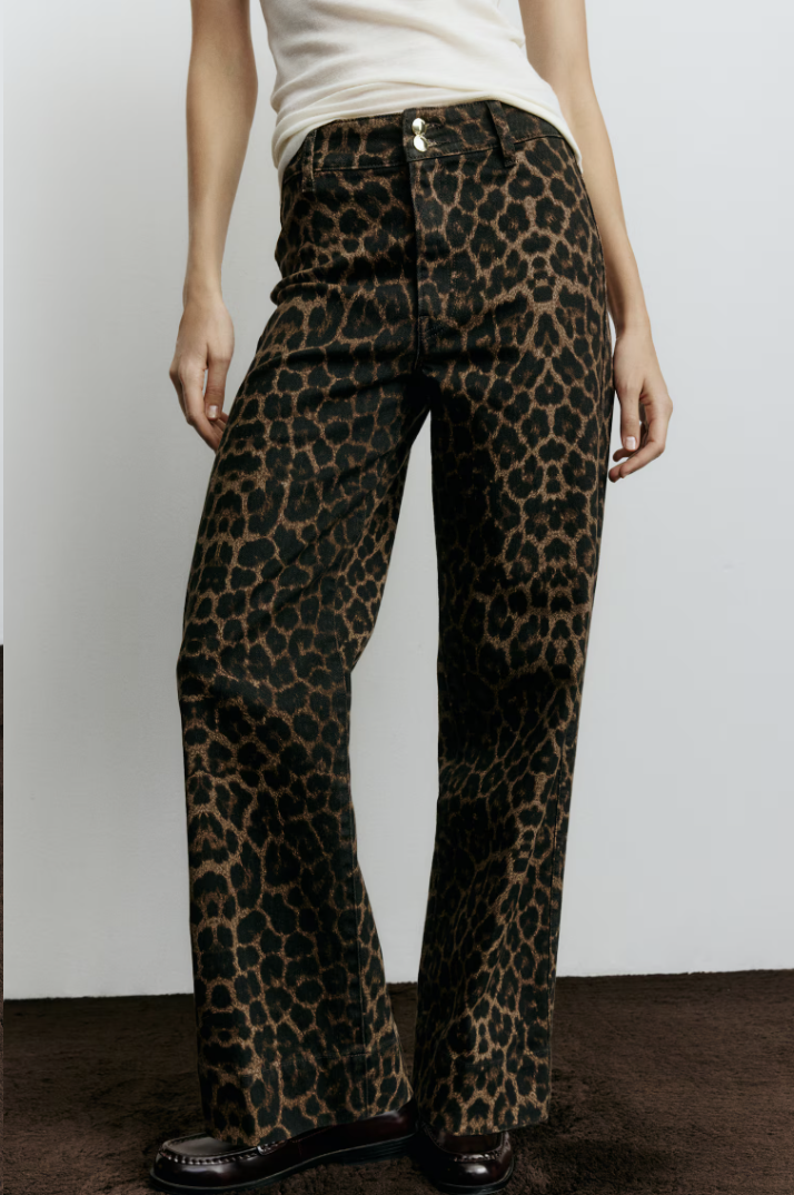 H&amp;amp;M, Wide High Jeans