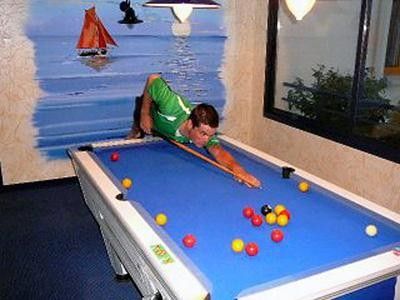 Rhys struggling to find the hole.
