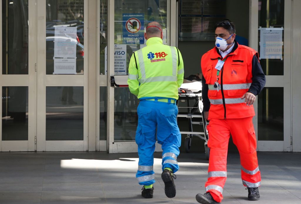 Paramedics in Italy