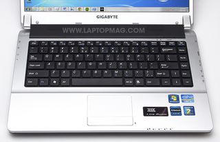 Gigabyte M2432 Keyboard and Palm Rest