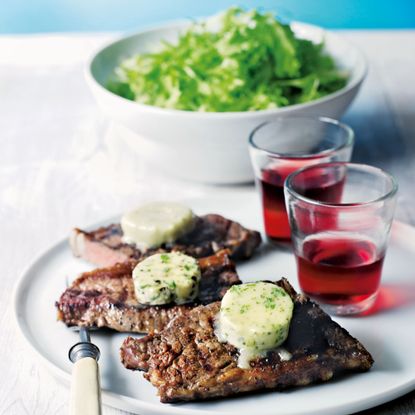 Griddled Steak with flavoured butter recipe-steak recipes-recipe ideas-new recipes-woman and home