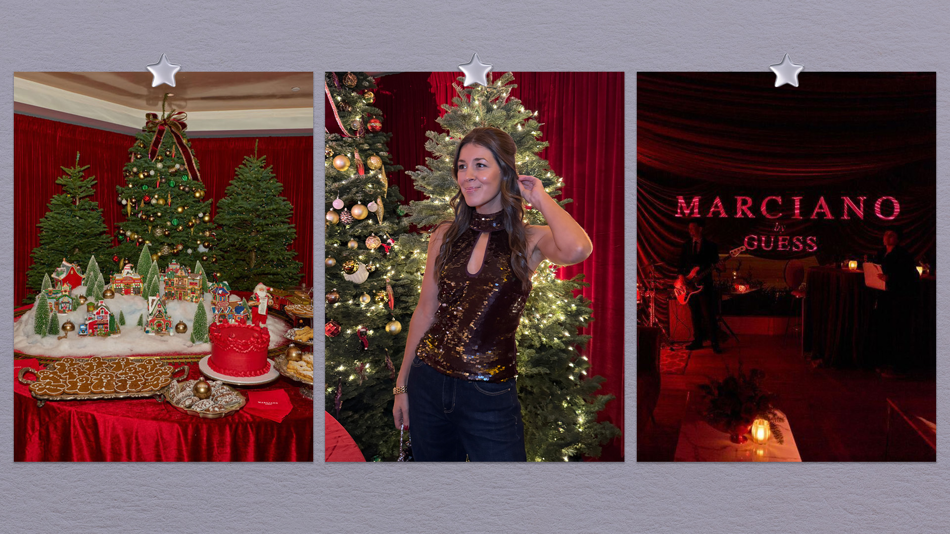Judith Jones at Marciano by GUESS Holiday Party