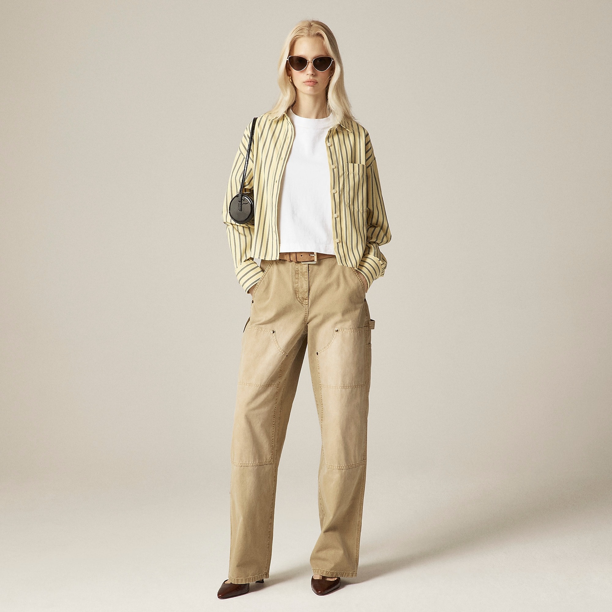 jcrew, Painter Pant in Cotton Canvas