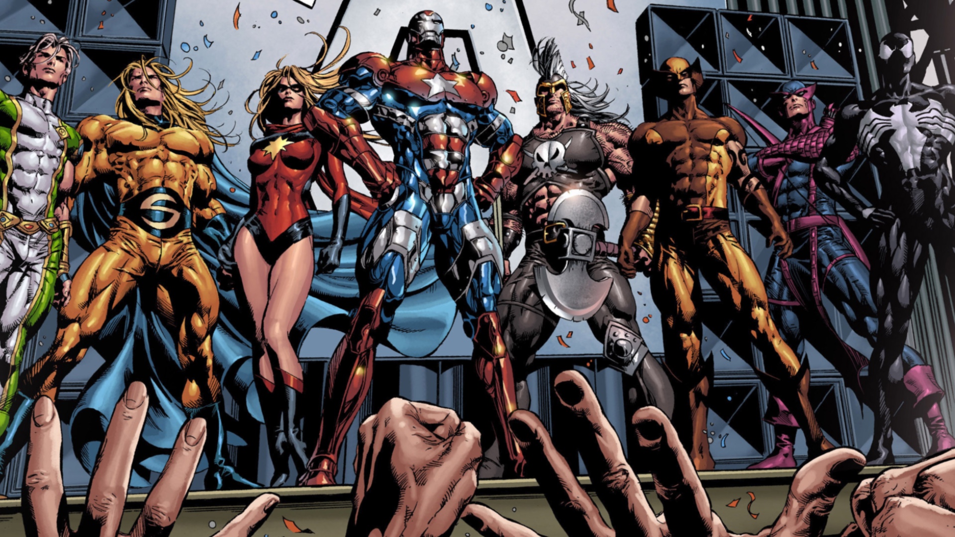 7 Avengers Tanpa Anggota Inti!, Greenscene