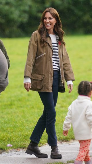 Catherine, Princess of Wales takes part in a Dad Walk