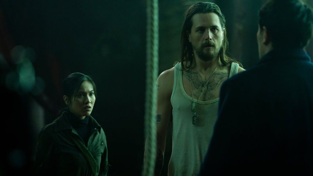 Nhung Kate and Ben Robson in The Continental