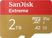SanDisk 2TB Extreme microSDXC UHS-I Memory Card