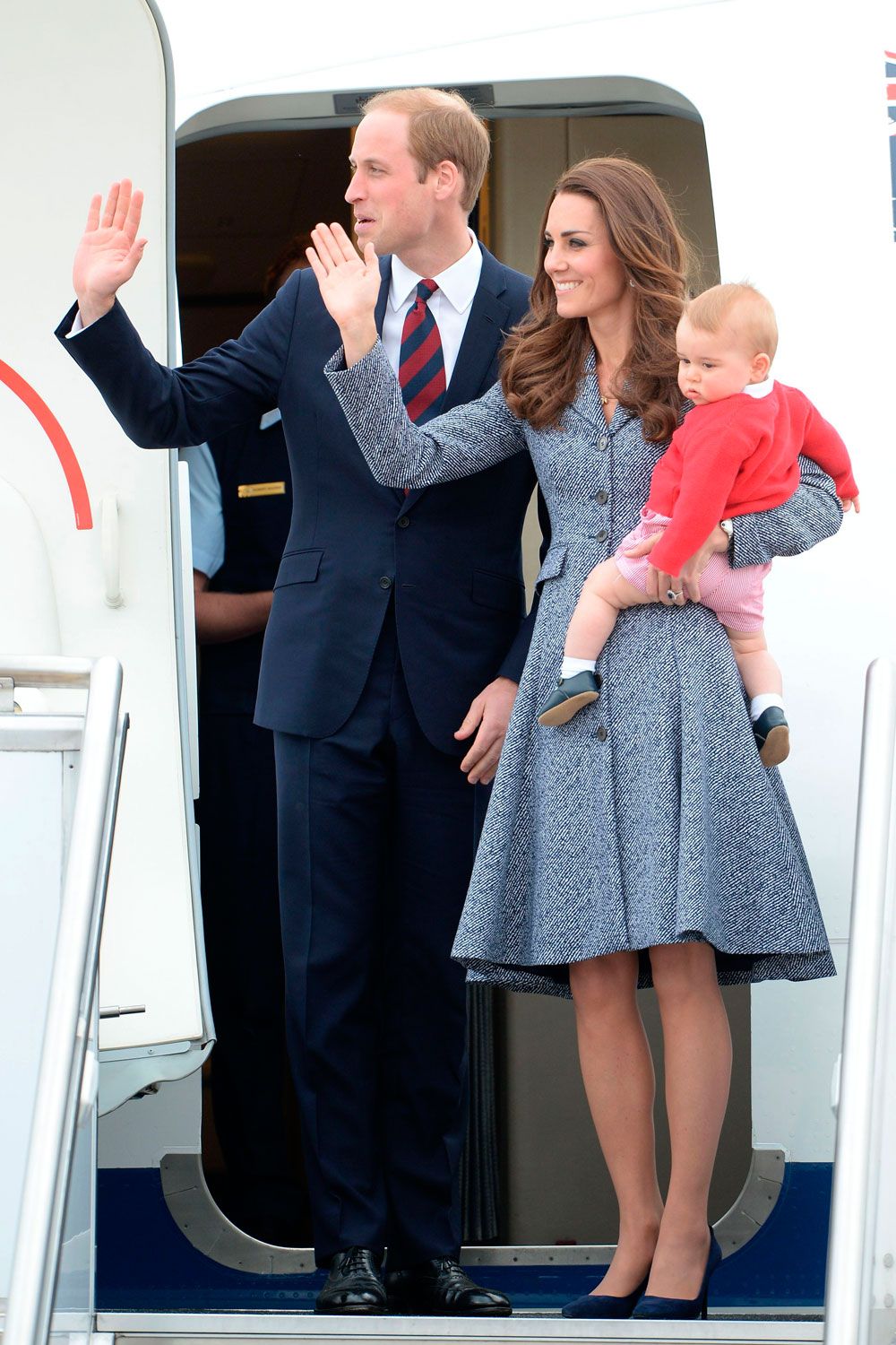 Kate Middleton, Prince William and Prince George