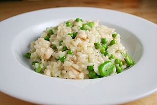 bean risotto