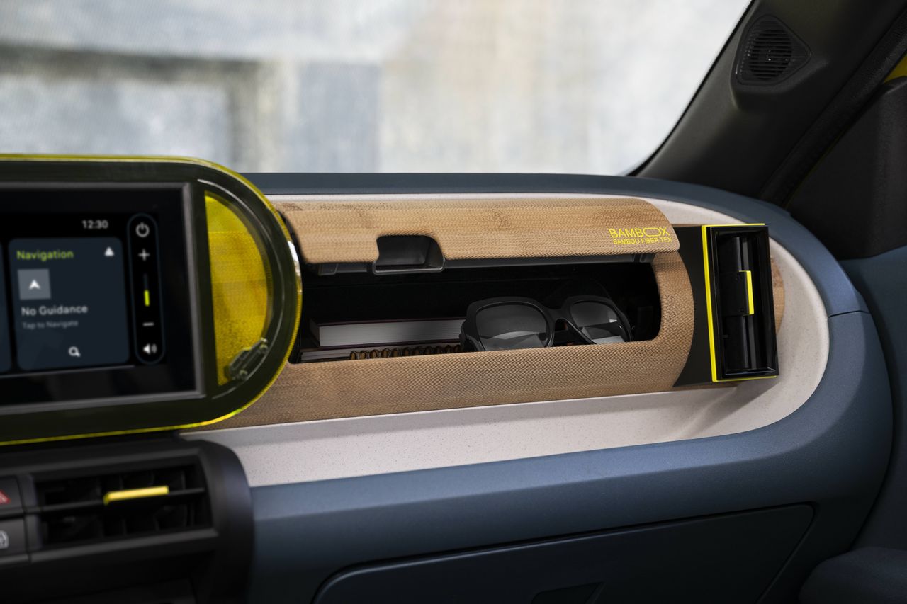 Detail of the new Fiat Grande Panda