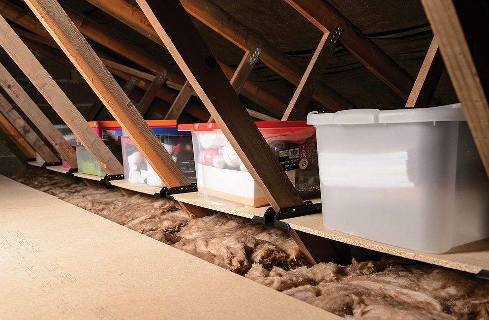 11 unfinished attic storage ideas and tips to organize your space Real Homes
