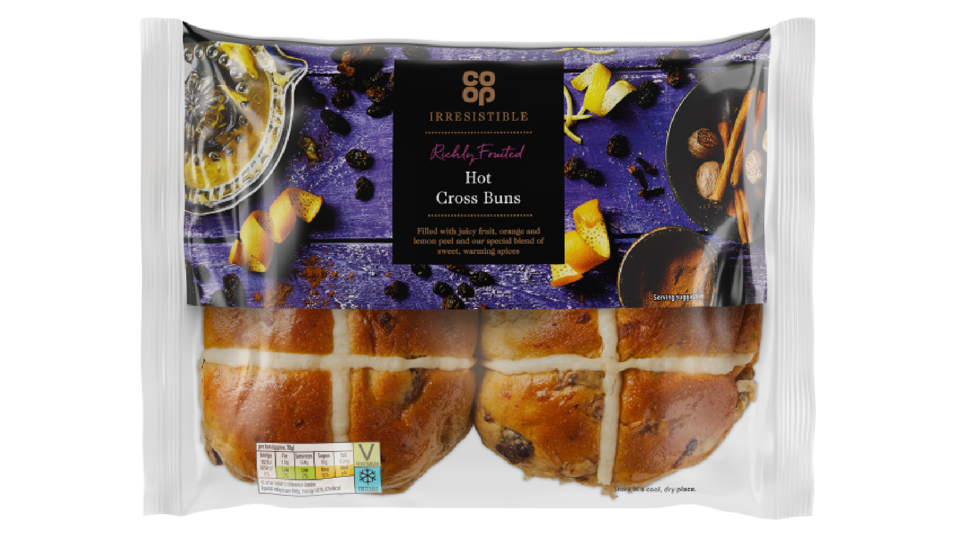 Co-op hot cross buns