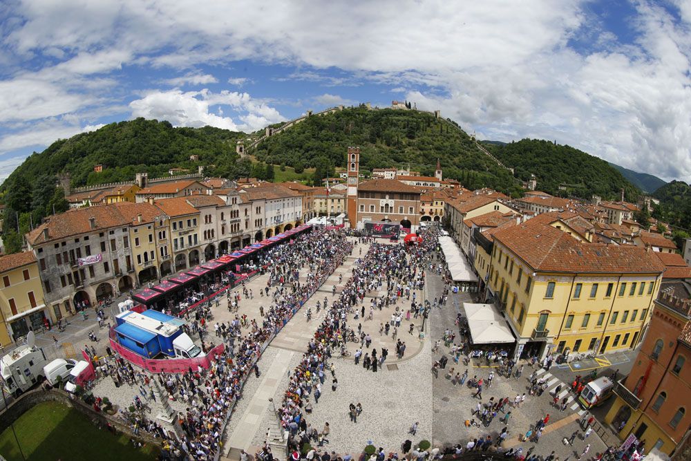 The start town for stage 15 was Marostica