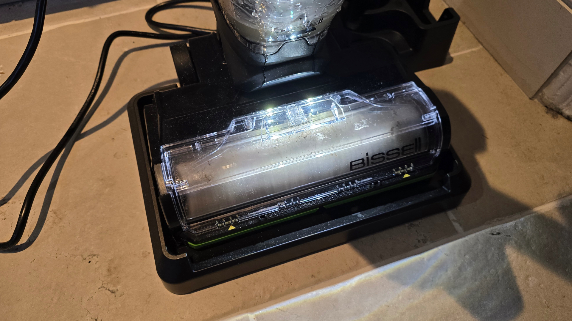 Bissell CrossWave HydroSteam pet self cleaning mode