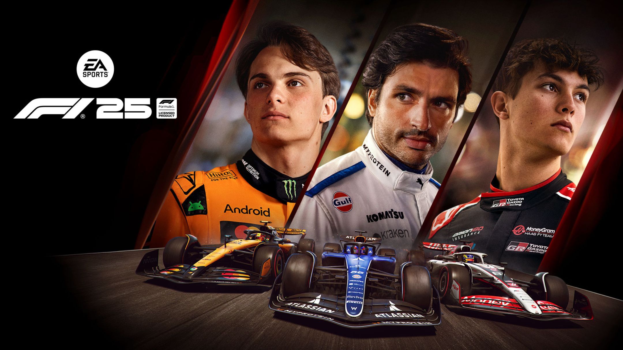 A banner image for the release of F1 25