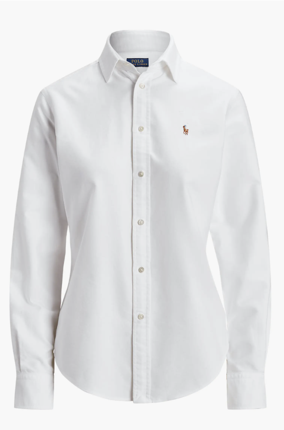 Oxford Cotton Button-Up Shirt