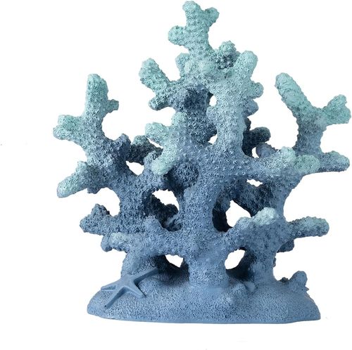 5.8-inch Blue Coral Decor
