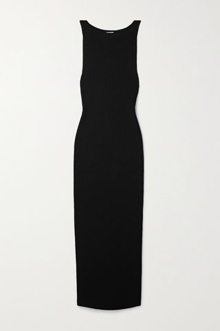 Evelyn Stretch-Knit Maxi Dress