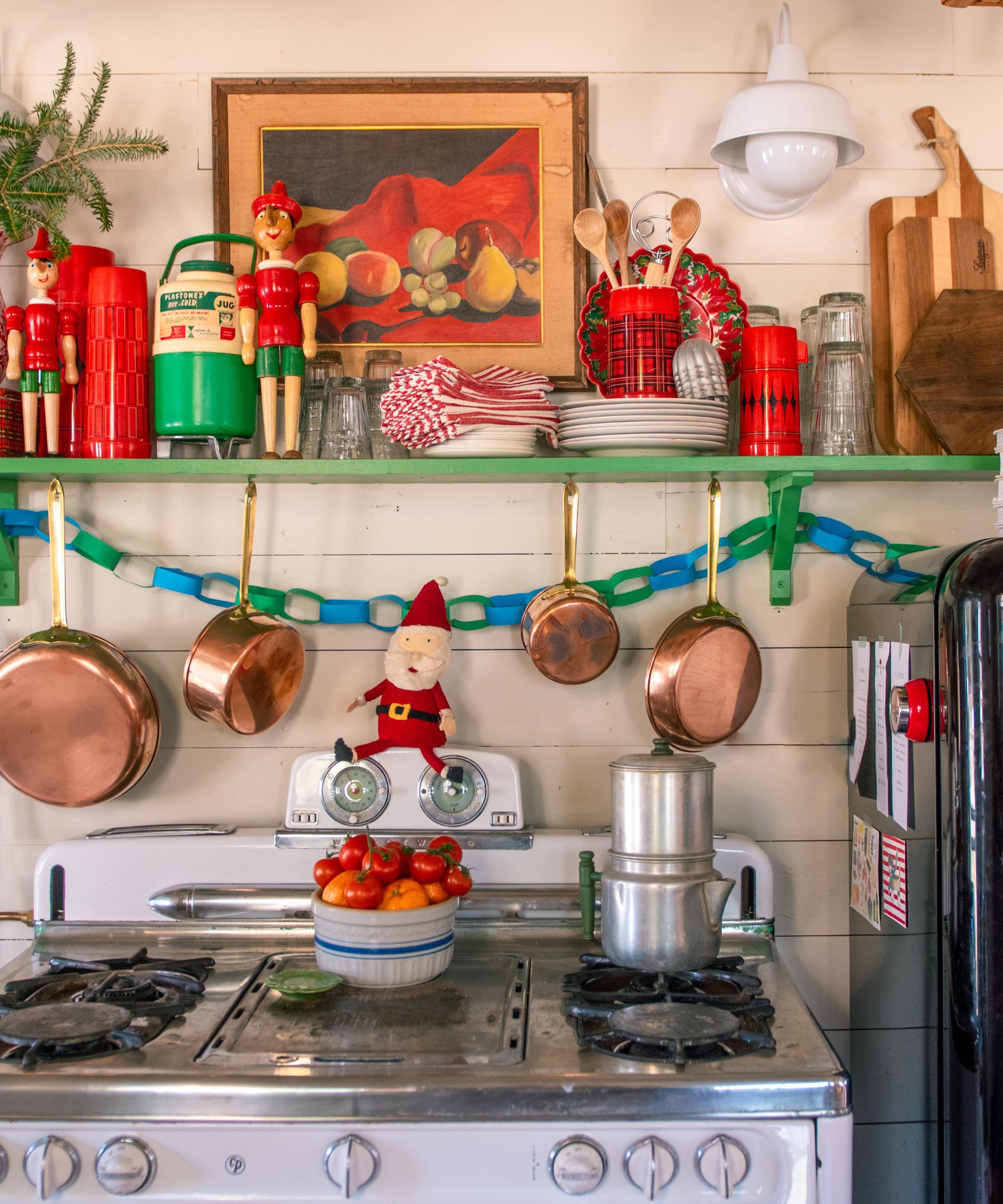 Vintage collectibles in a kitchen by Landon Troy McAfee