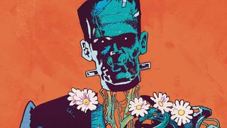 Frankenstein's monster on the cover of Universal Monsters: Frankenstein #1.