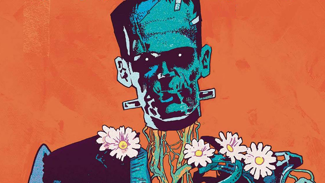 Frankenstein's monster on the cover of Universal Monsters: Frankenstein #1.