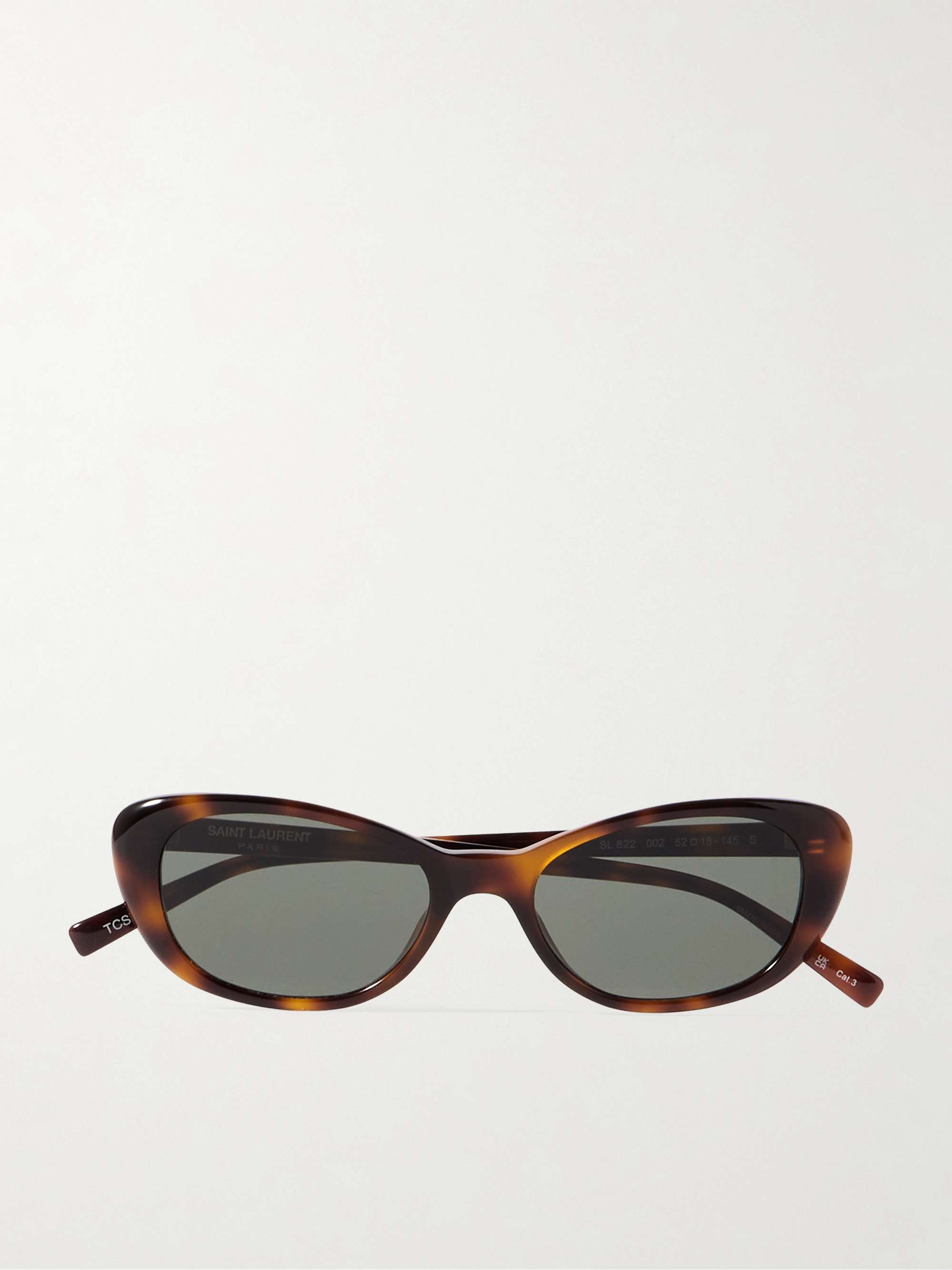 Cat-Eye Tortoiseshell Acetate Sunglasses