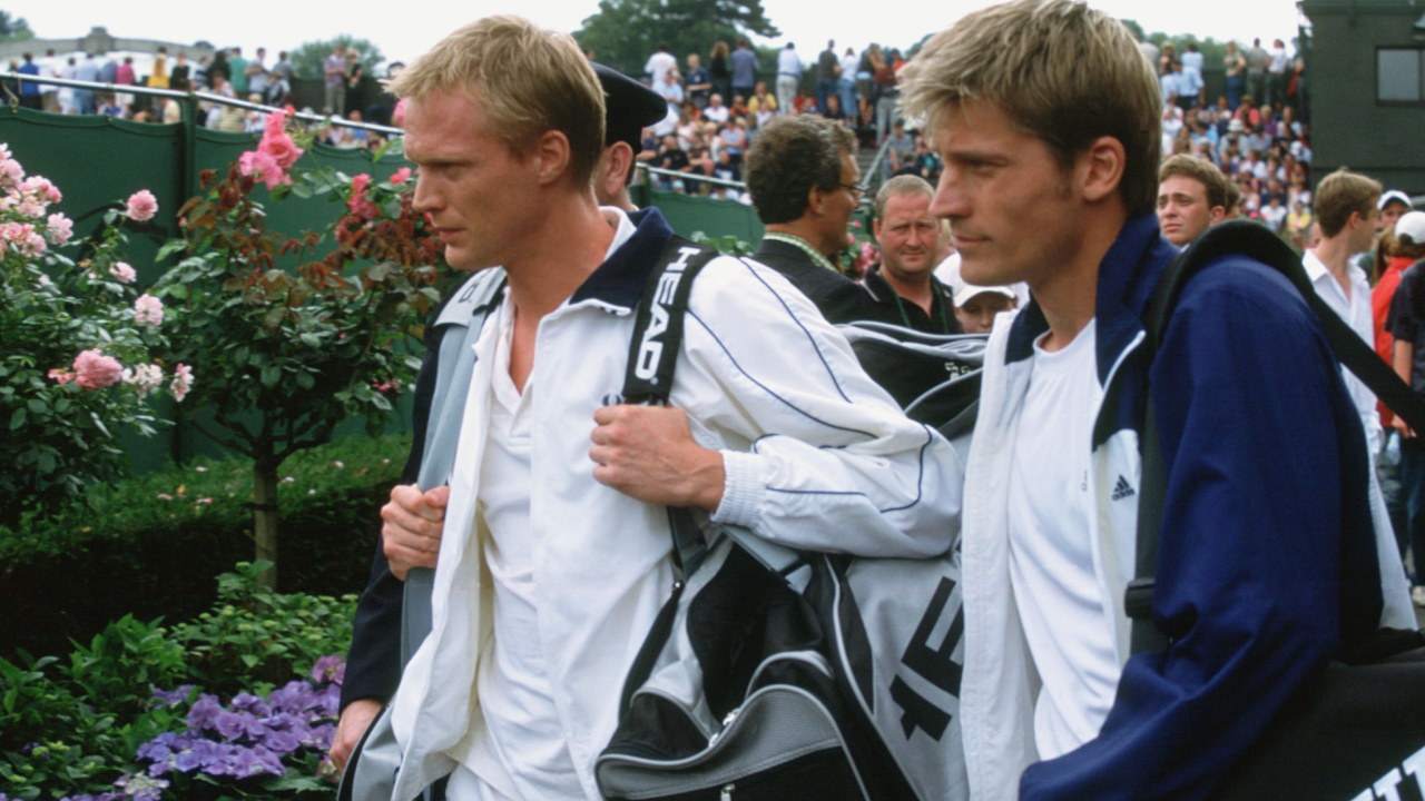 Two of the main characters at Wimbledon.