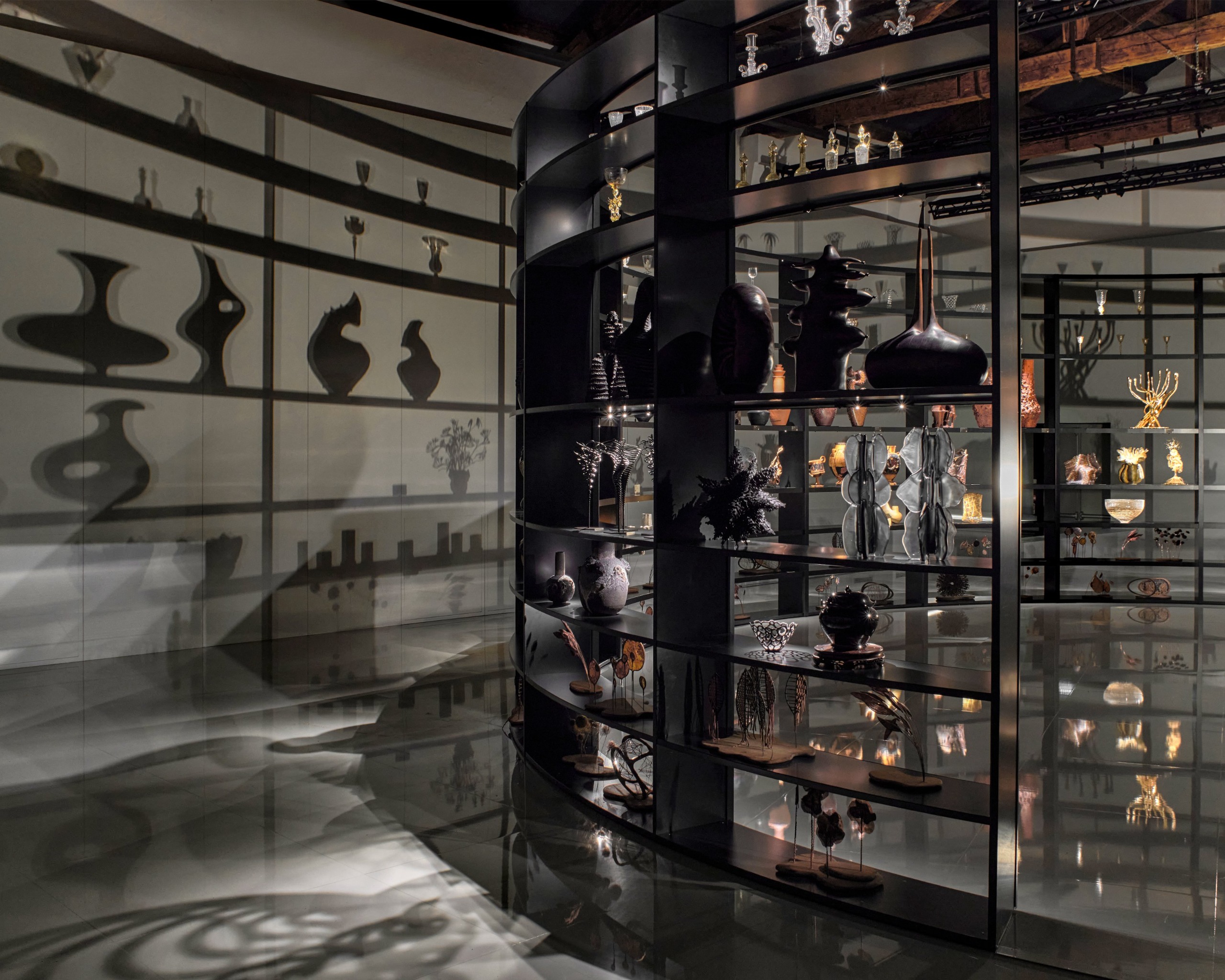 Installation view of Homo Faber 2026 by Es Devlin