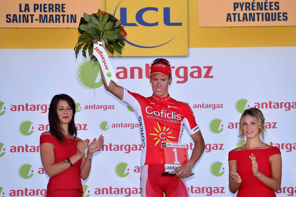 Kenneth Vanbilsen (Cofidis) most aggressive rider on stage 10