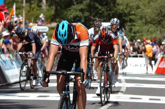 Geraint Thomas (Sky) did enough to retain the overall lead in Stirling.