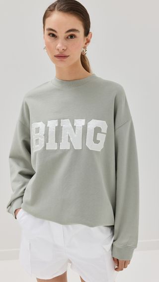 Tyler Satin Bing Sweatshirt