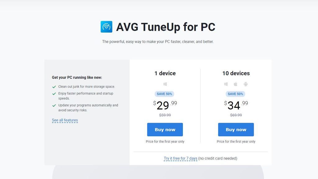 AVG TuneUP review TechRadar