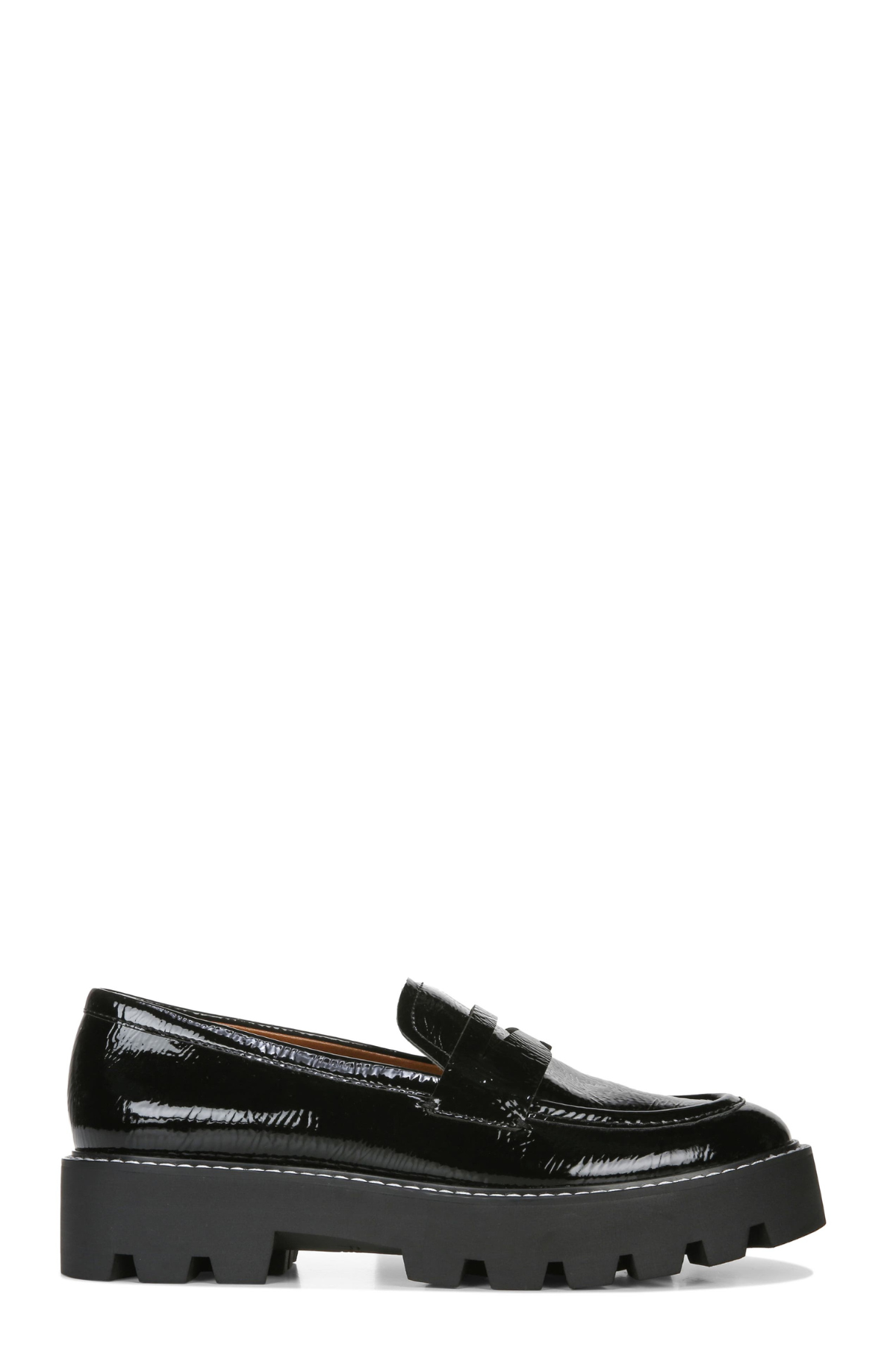 black loafers