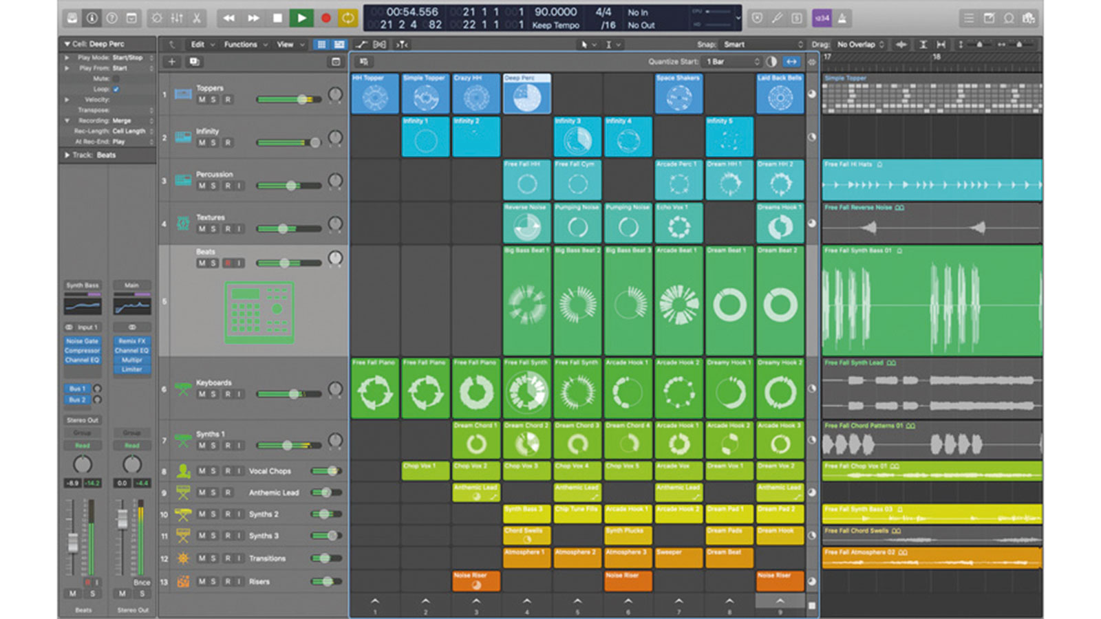 Apple Logic Pro Live Loops