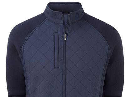 Footjoy fleece quilted thermal golf wind jacket sale