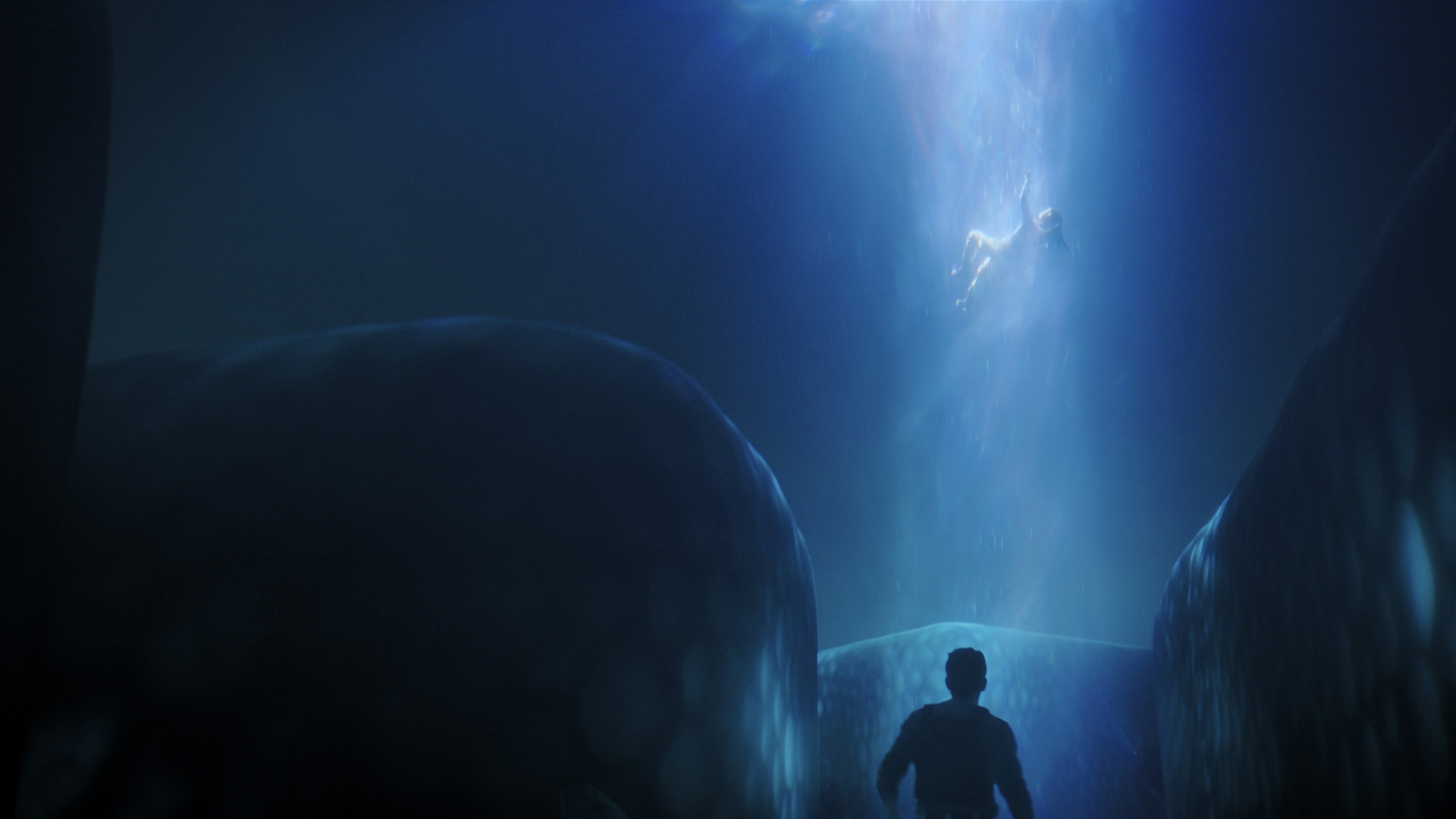 a woman is abducted by aliens in a spaceship