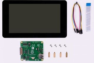 Raspberry Pi Touch Display Cropped Render