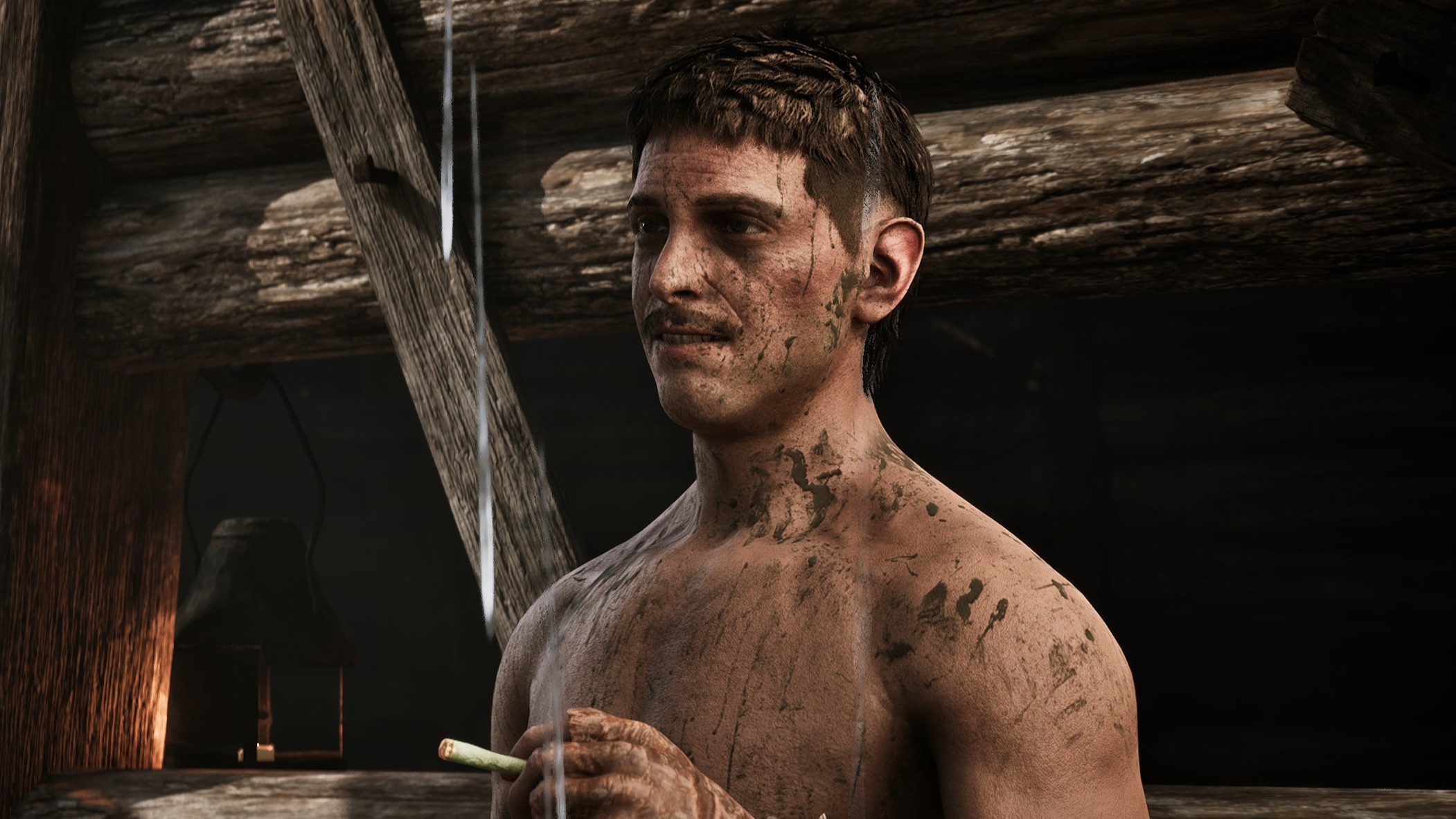 Gothic Remake torch - Mud