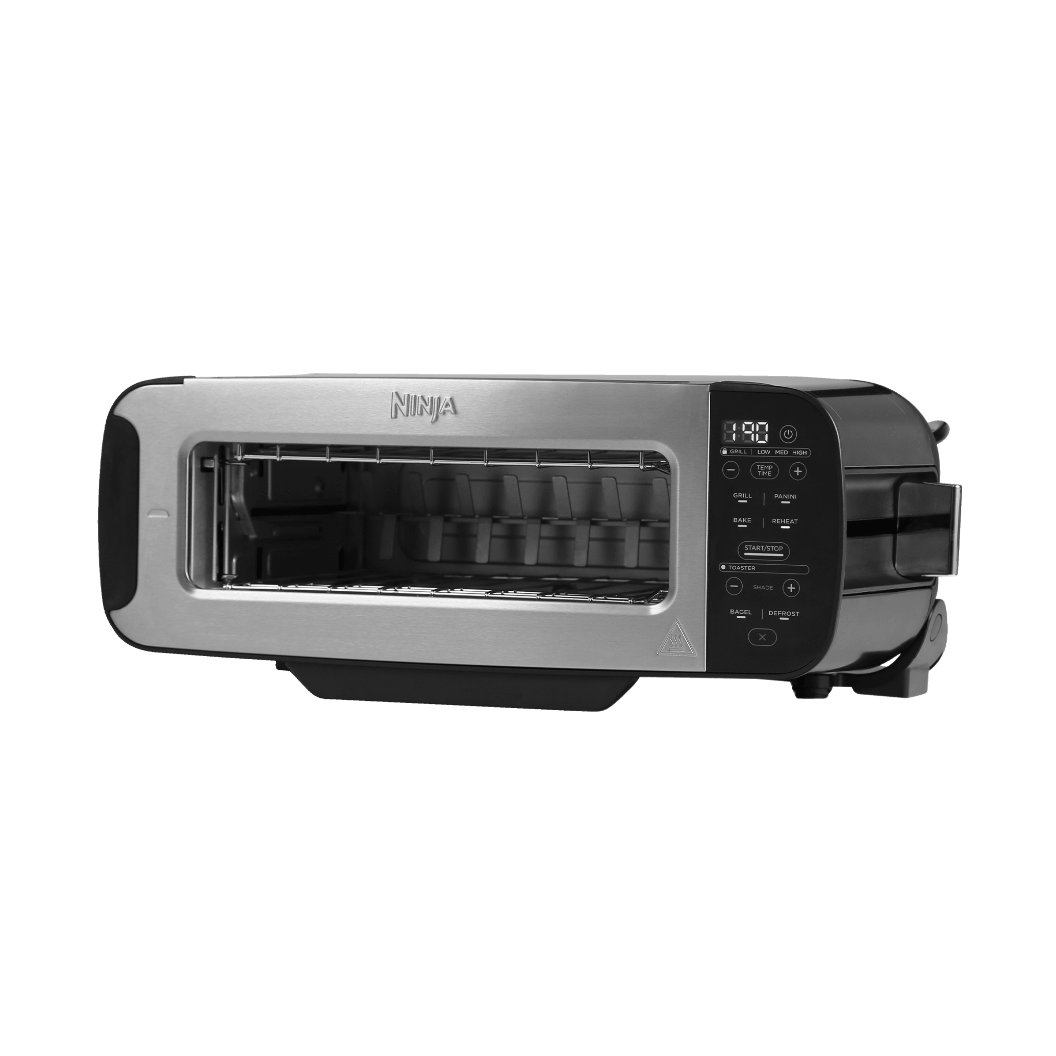 Ninja Foodi 3-In-1 Toaster, Grill &amp;amp; Panini Press [black] St200uk