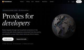 PacketStream website